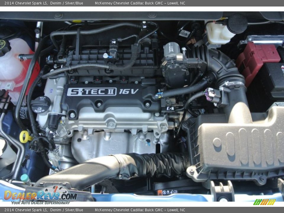 2014 Chevrolet Spark LS Denim / Silver/Blue Photo #20