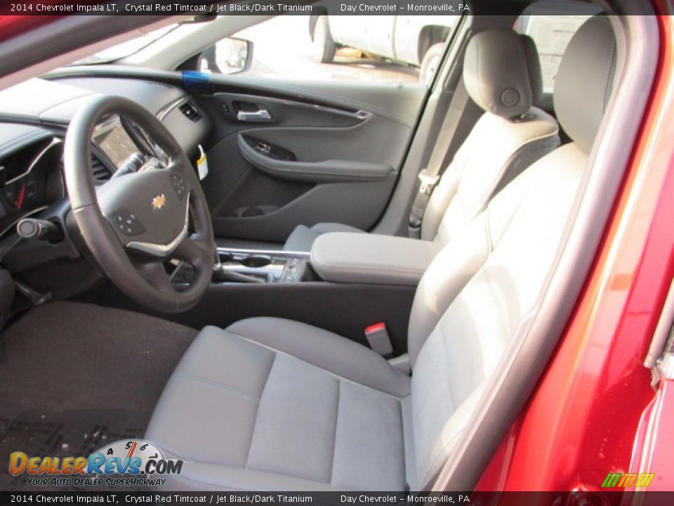 2014 Chevrolet Impala LT Crystal Red Tintcoat / Jet Black/Dark Titanium Photo #11