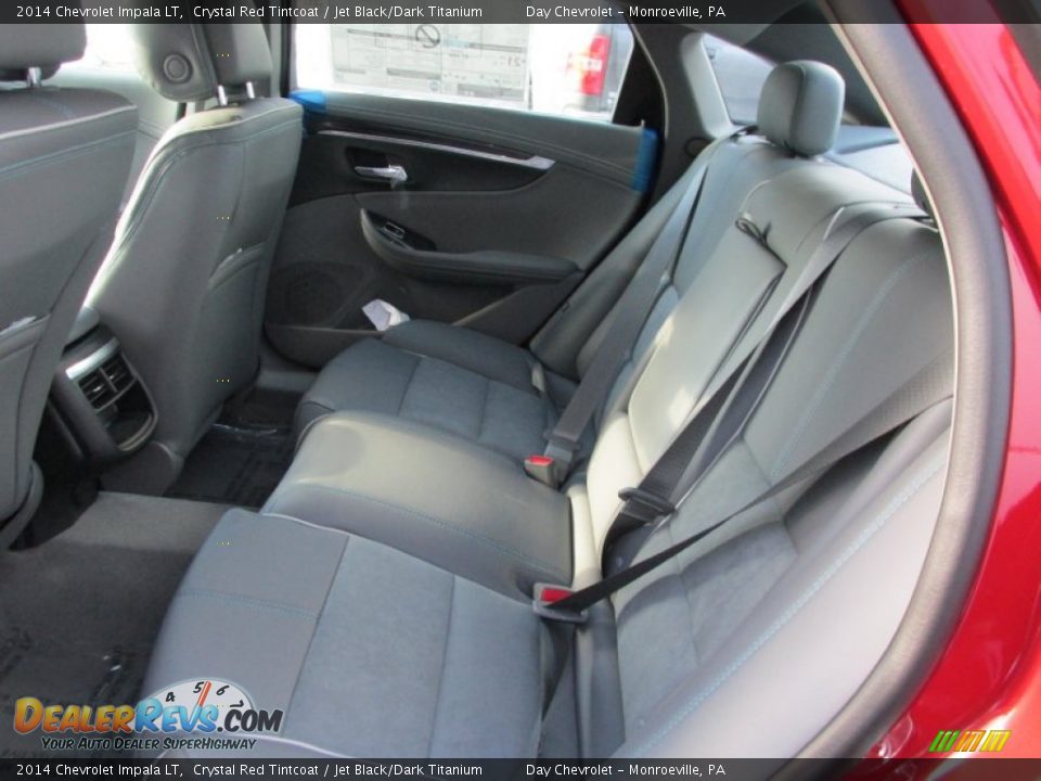 2014 Chevrolet Impala LT Crystal Red Tintcoat / Jet Black/Dark Titanium Photo #12