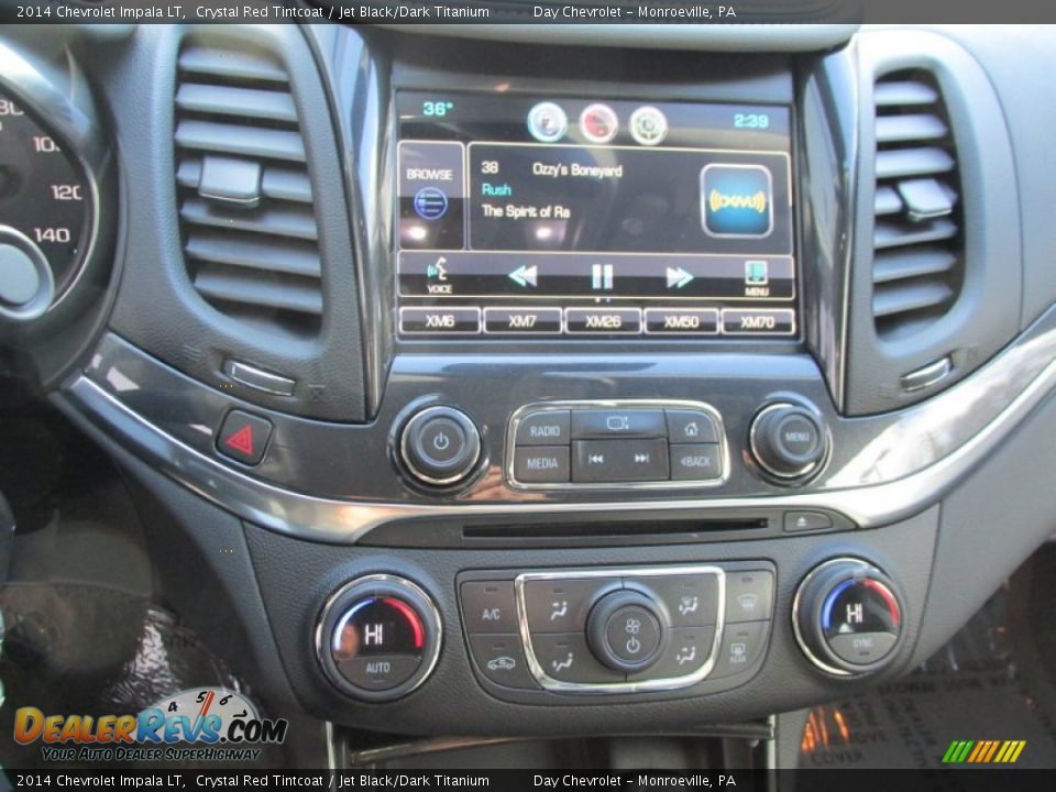 2014 Chevrolet Impala LT Crystal Red Tintcoat / Jet Black/Dark Titanium Photo #14
