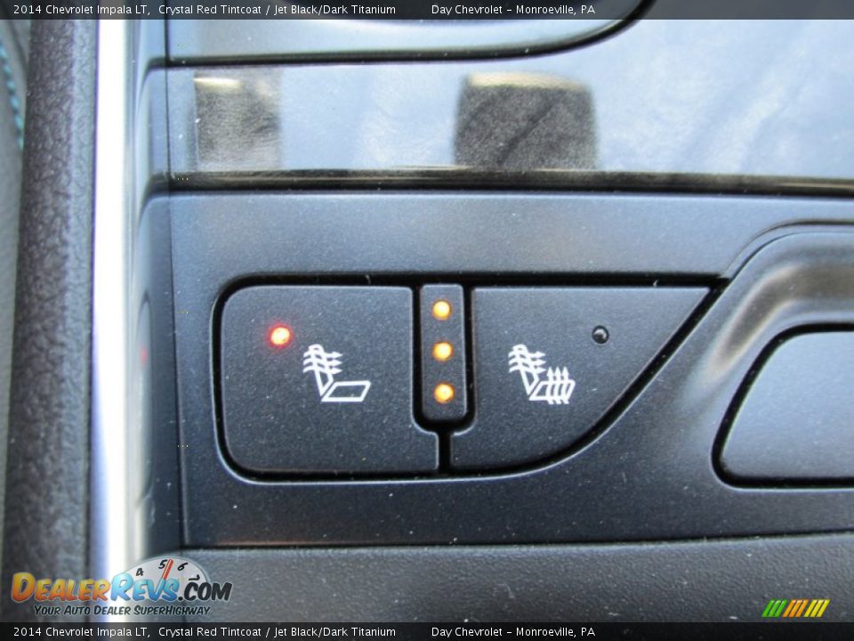 2014 Chevrolet Impala LT Crystal Red Tintcoat / Jet Black/Dark Titanium Photo #16