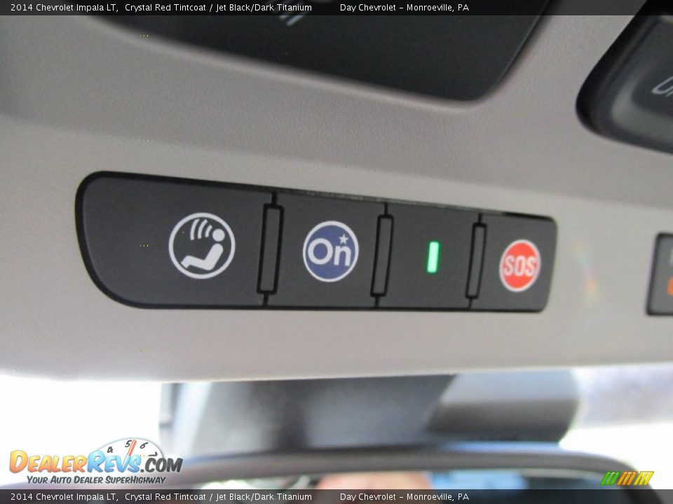 2014 Chevrolet Impala LT Crystal Red Tintcoat / Jet Black/Dark Titanium Photo #17