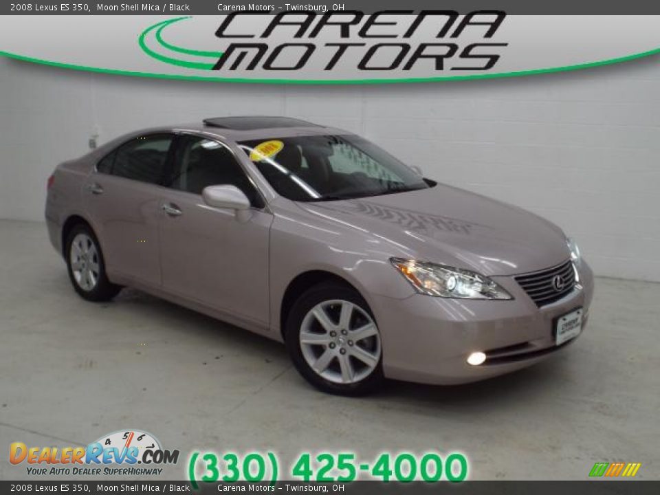 2008 Lexus ES 350 Moon Shell Mica / Black Photo #1