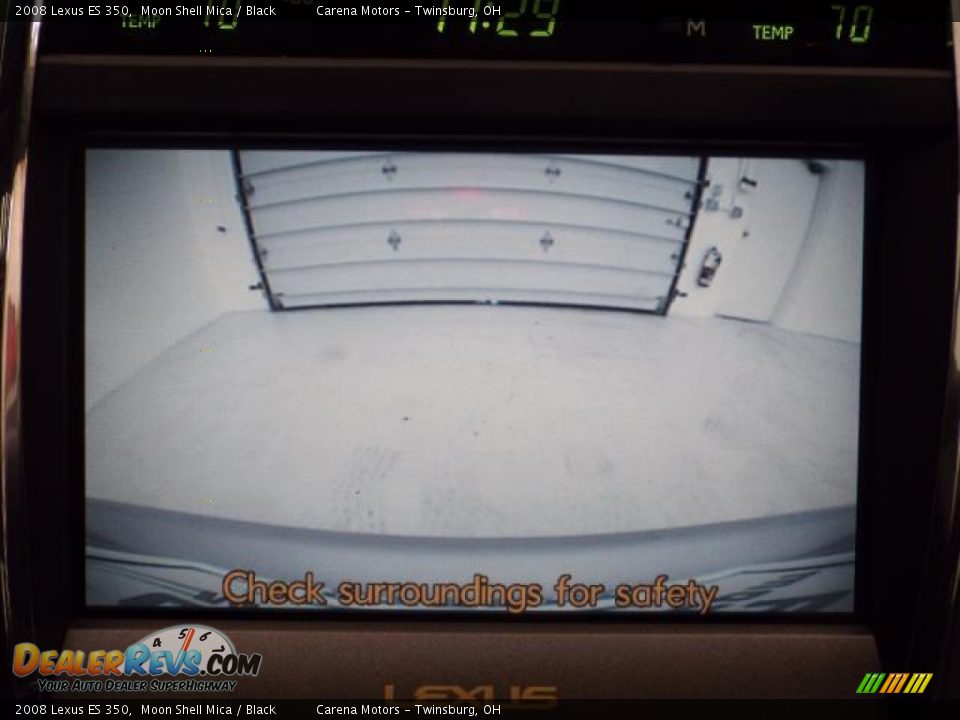 2008 Lexus ES 350 Moon Shell Mica / Black Photo #8