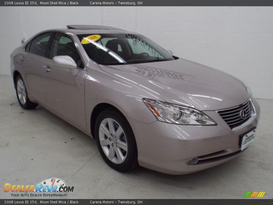2008 Lexus ES 350 Moon Shell Mica / Black Photo #12