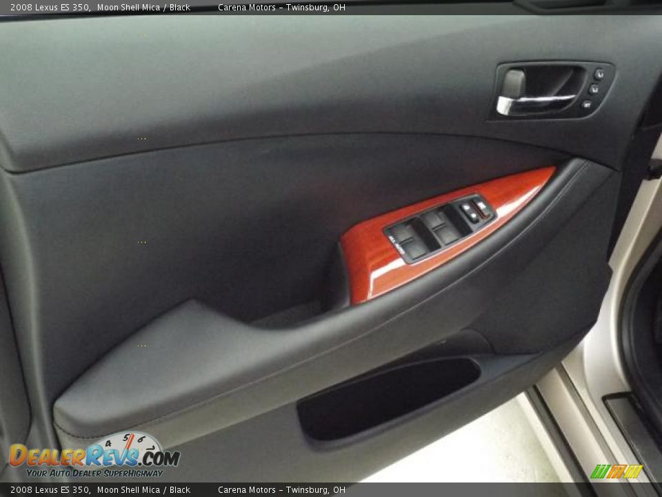 2008 Lexus ES 350 Moon Shell Mica / Black Photo #13