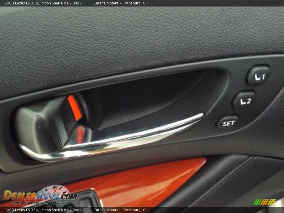2008 Lexus ES 350 Moon Shell Mica / Black Photo #15