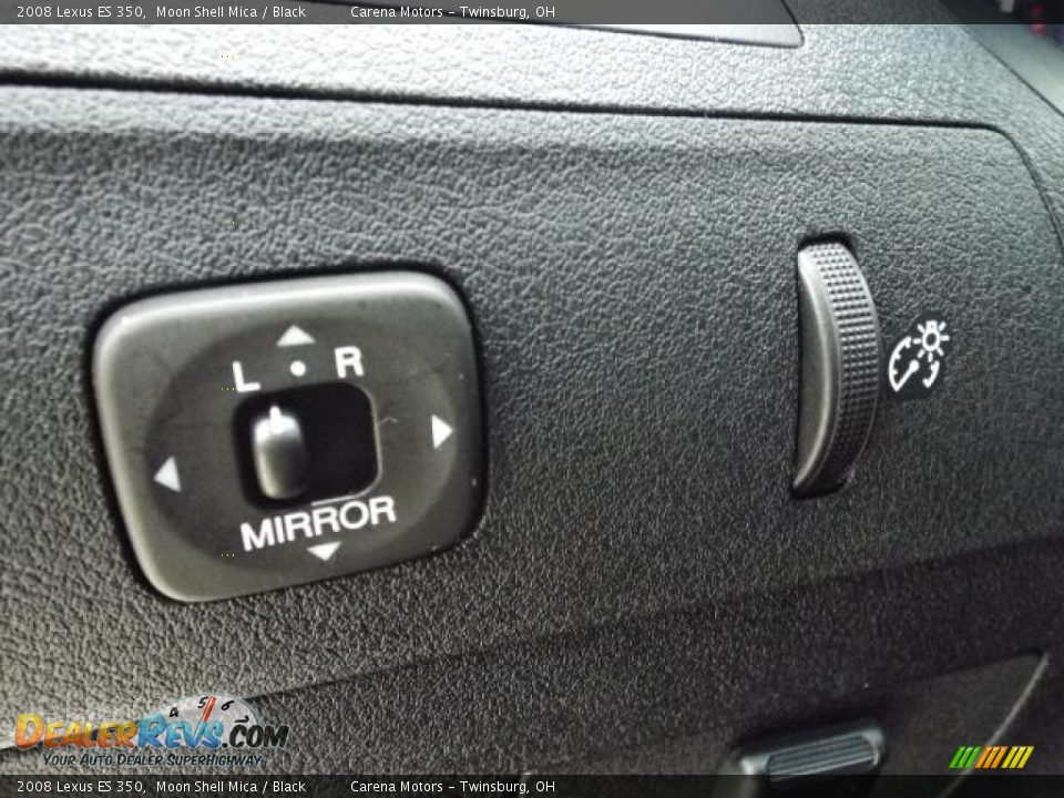 2008 Lexus ES 350 Moon Shell Mica / Black Photo #18