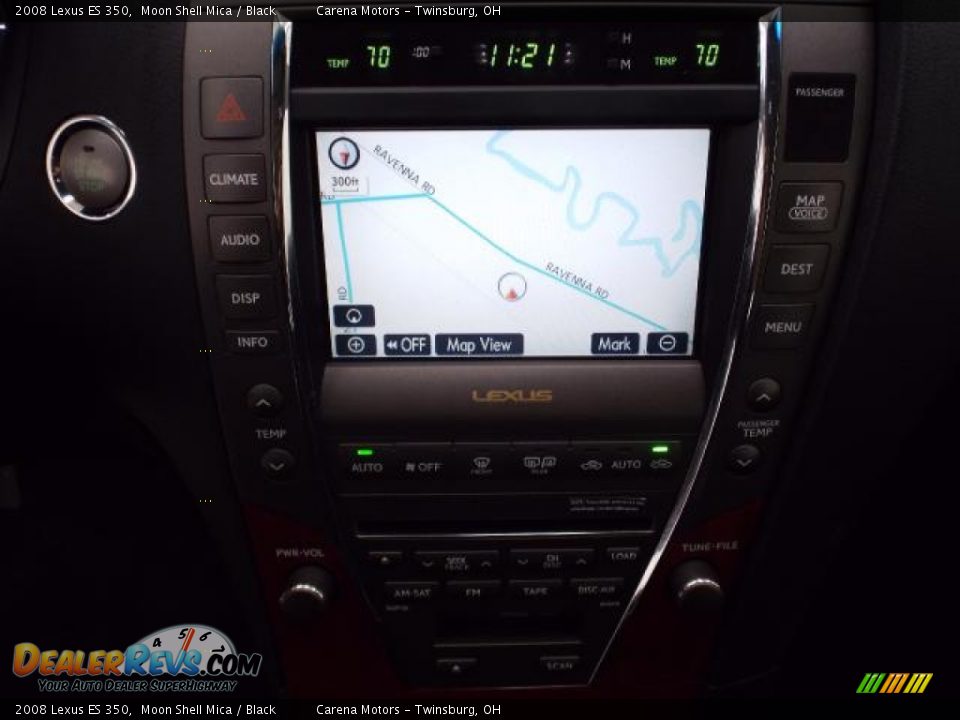 2008 Lexus ES 350 Moon Shell Mica / Black Photo #20
