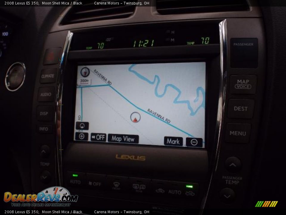 2008 Lexus ES 350 Moon Shell Mica / Black Photo #22