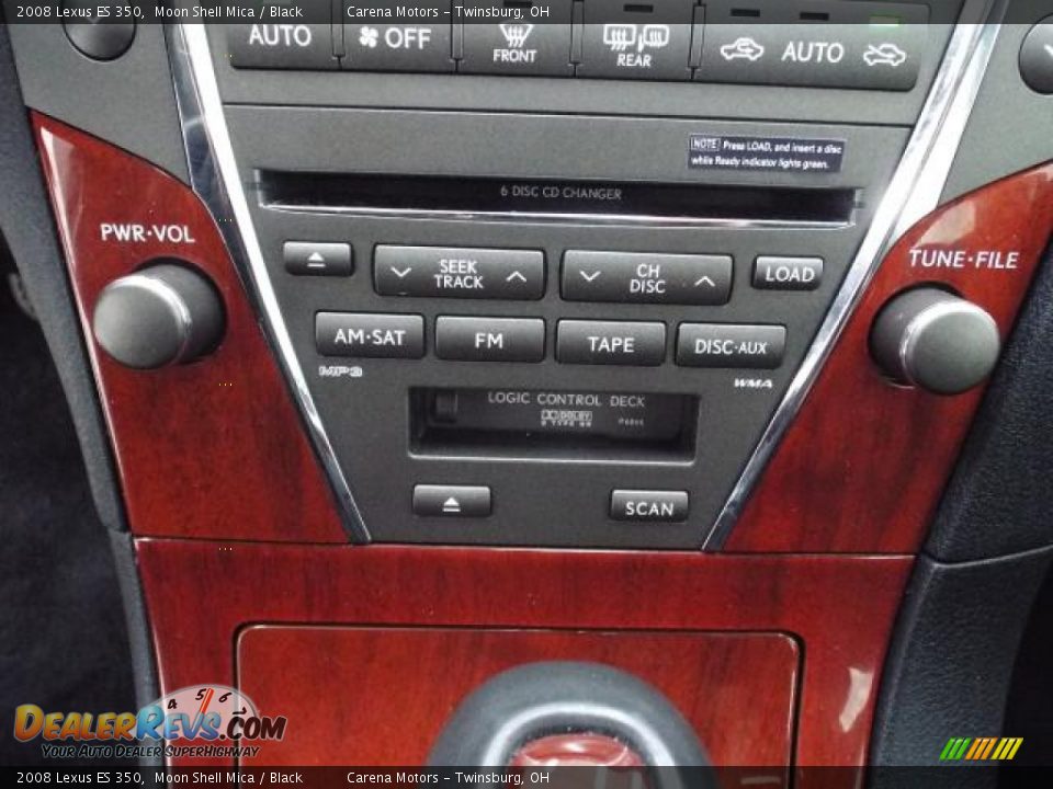 2008 Lexus ES 350 Moon Shell Mica / Black Photo #23