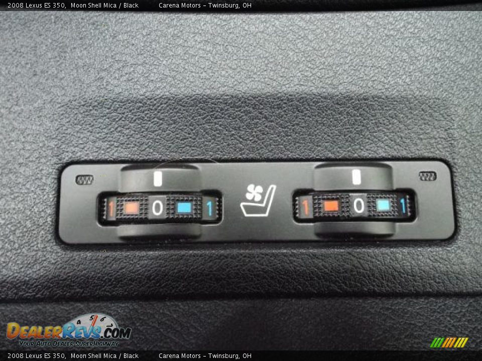 2008 Lexus ES 350 Moon Shell Mica / Black Photo #25