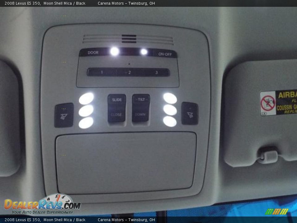 2008 Lexus ES 350 Moon Shell Mica / Black Photo #26