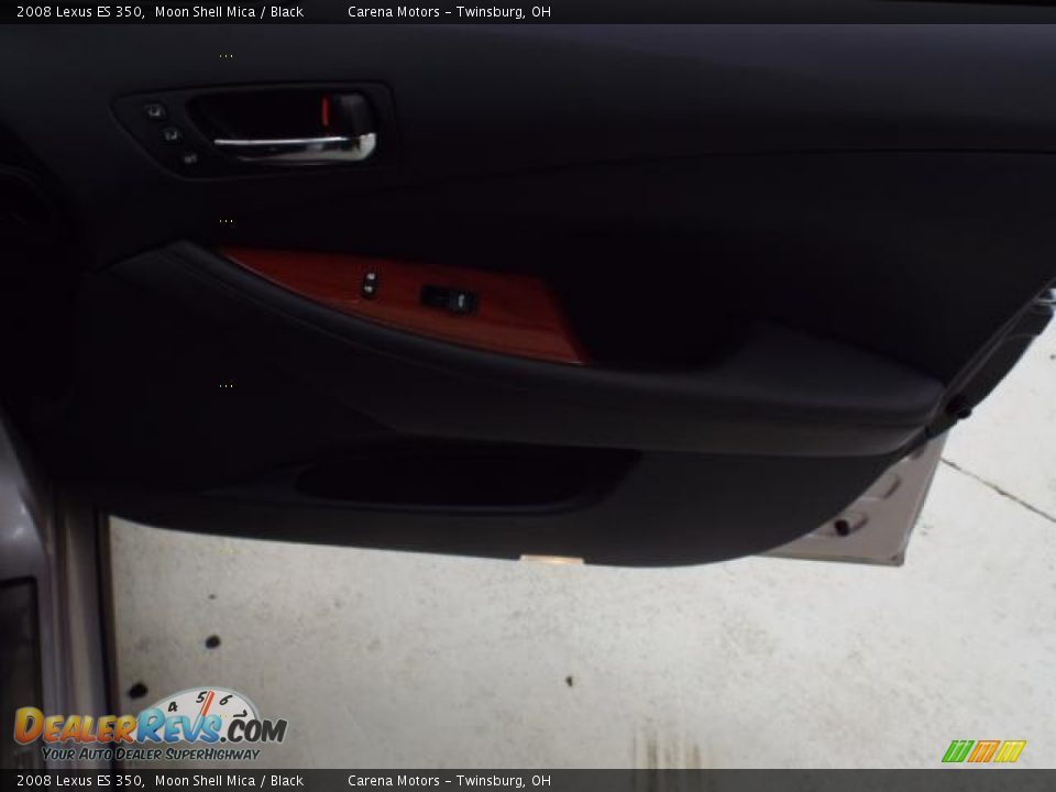 2008 Lexus ES 350 Moon Shell Mica / Black Photo #35