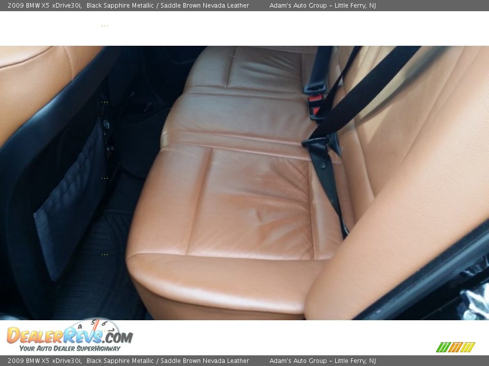 2009 BMW X5 xDrive30i Black Sapphire Metallic / Saddle Brown Nevada Leather Photo #15
