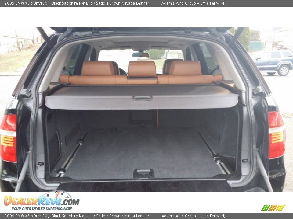 2009 BMW X5 xDrive30i Black Sapphire Metallic / Saddle Brown Nevada Leather Photo #18
