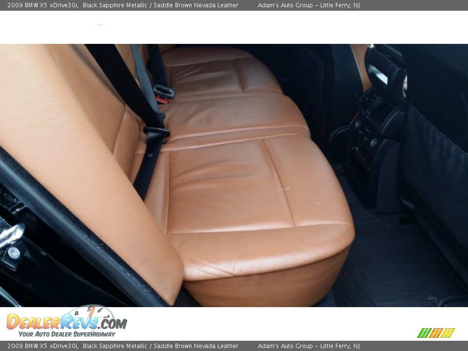 2009 BMW X5 xDrive30i Black Sapphire Metallic / Saddle Brown Nevada Leather Photo #22
