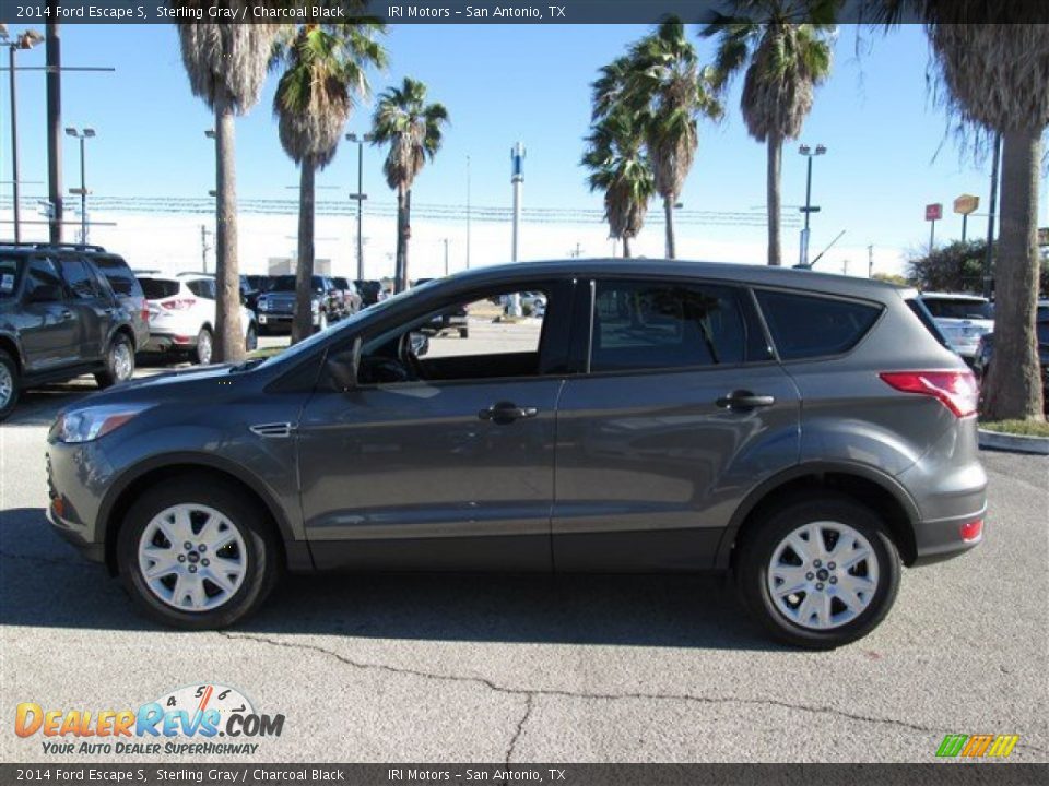 2014 Ford Escape S Sterling Gray / Charcoal Black Photo #2