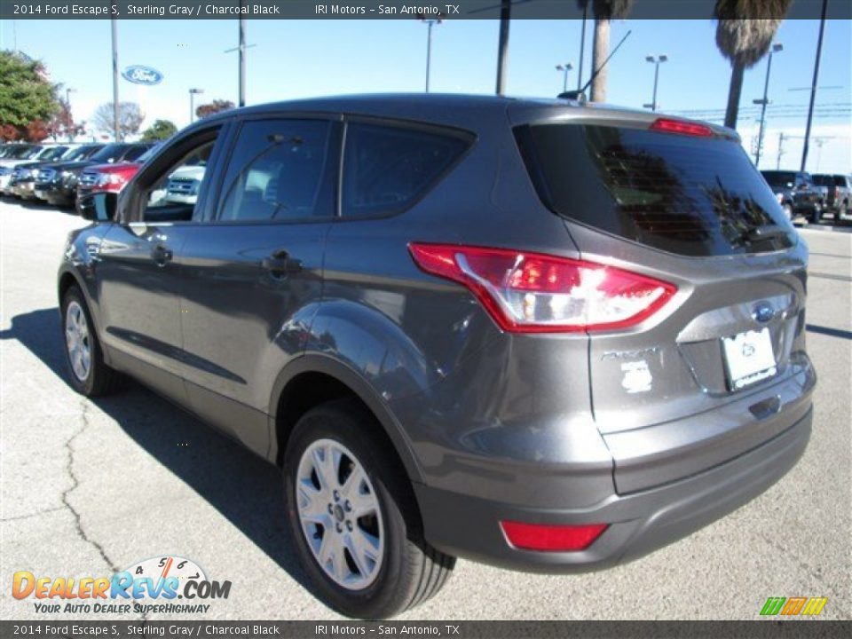2014 Ford Escape S Sterling Gray / Charcoal Black Photo #3