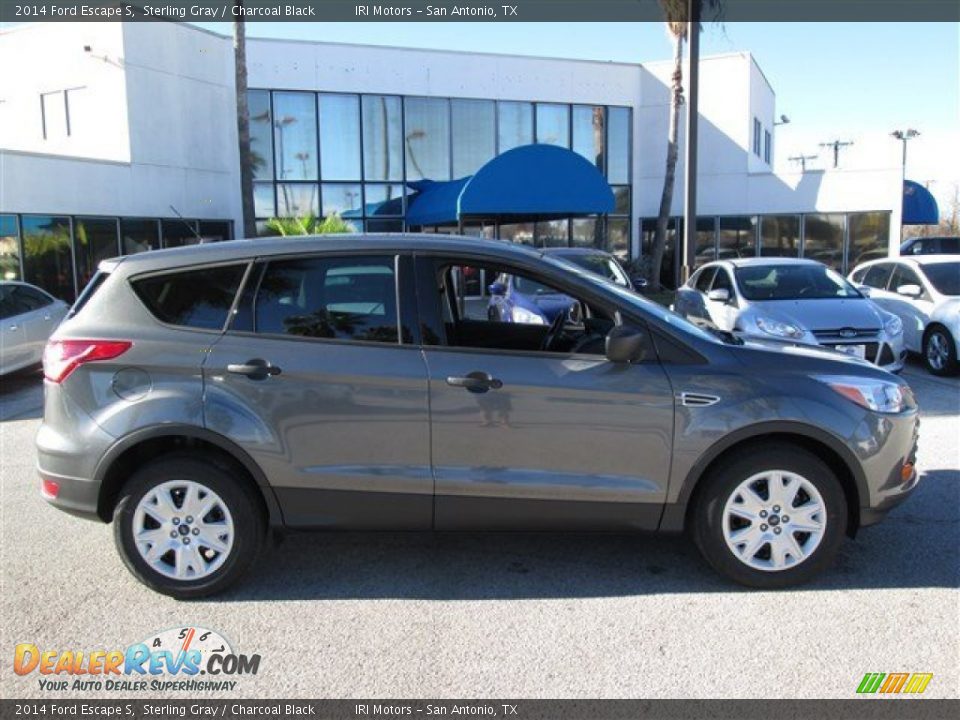 2014 Ford Escape S Sterling Gray / Charcoal Black Photo #6