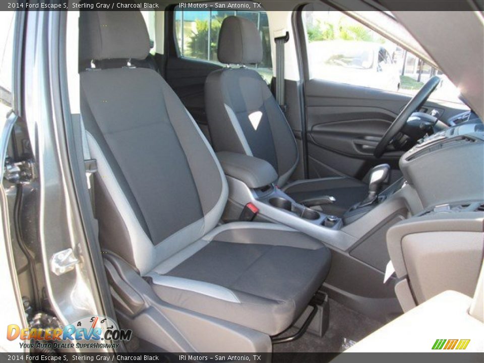2014 Ford Escape S Sterling Gray / Charcoal Black Photo #9