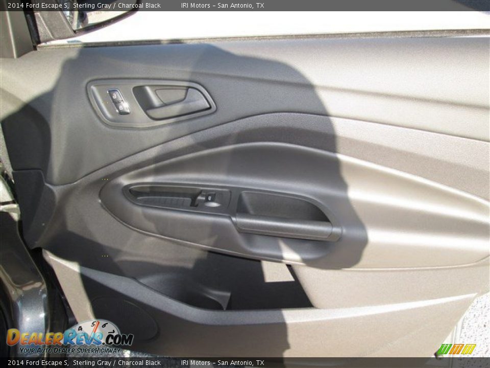 2014 Ford Escape S Sterling Gray / Charcoal Black Photo #10