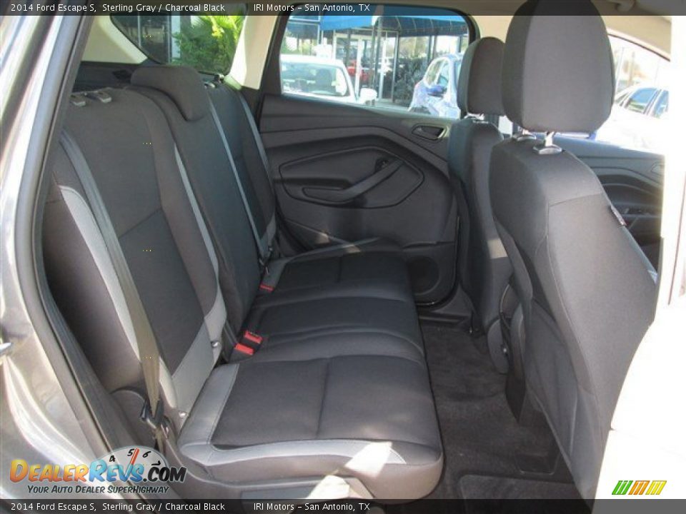 2014 Ford Escape S Sterling Gray / Charcoal Black Photo #12