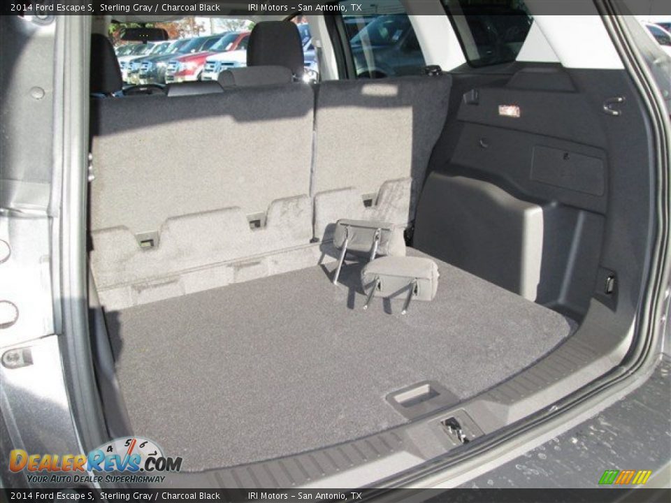 2014 Ford Escape S Sterling Gray / Charcoal Black Photo #13