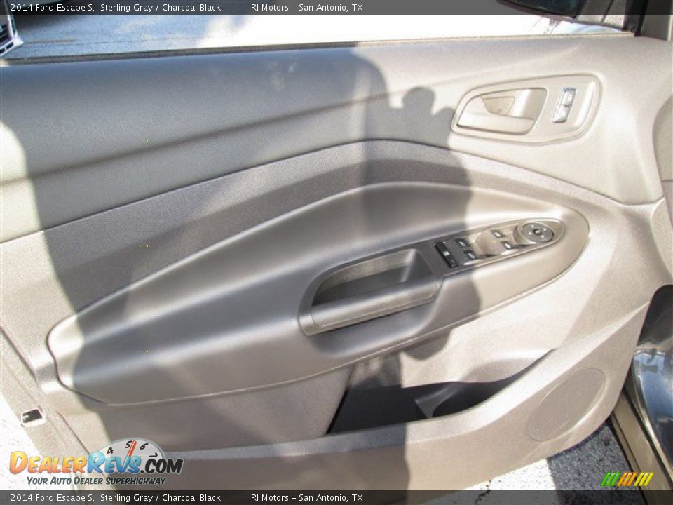 2014 Ford Escape S Sterling Gray / Charcoal Black Photo #19