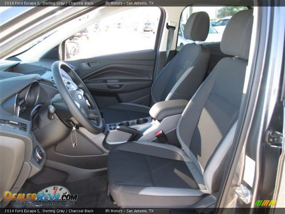 2014 Ford Escape S Sterling Gray / Charcoal Black Photo #20