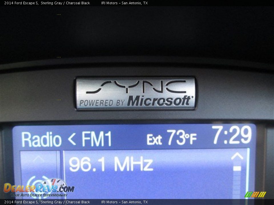 2014 Ford Escape S Sterling Gray / Charcoal Black Photo #24