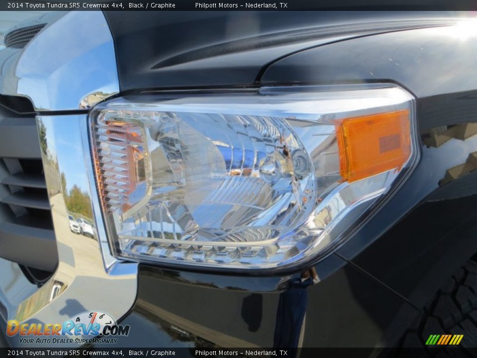 2014 Toyota Tundra SR5 Crewmax 4x4 Black / Graphite Photo #9