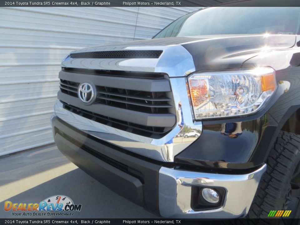 2014 Toyota Tundra SR5 Crewmax 4x4 Black / Graphite Photo #11