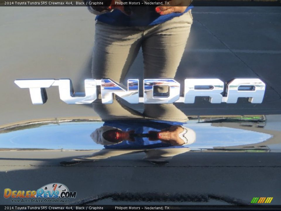2014 Toyota Tundra SR5 Crewmax 4x4 Black / Graphite Photo #14