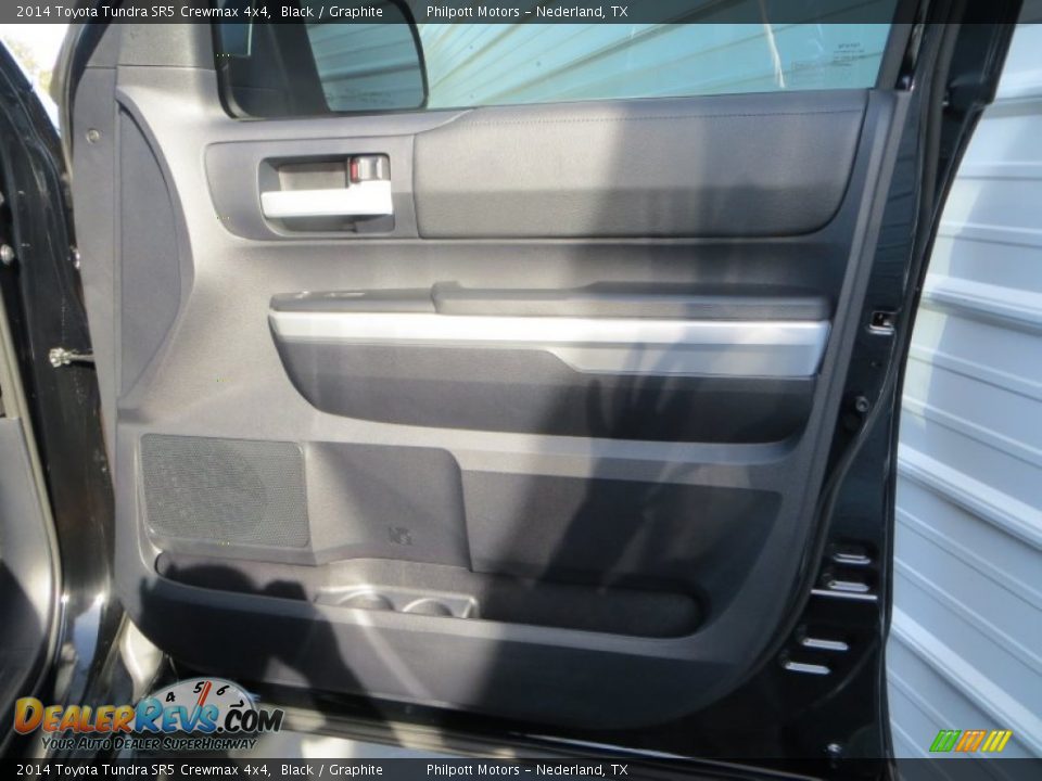 2014 Toyota Tundra SR5 Crewmax 4x4 Black / Graphite Photo #19