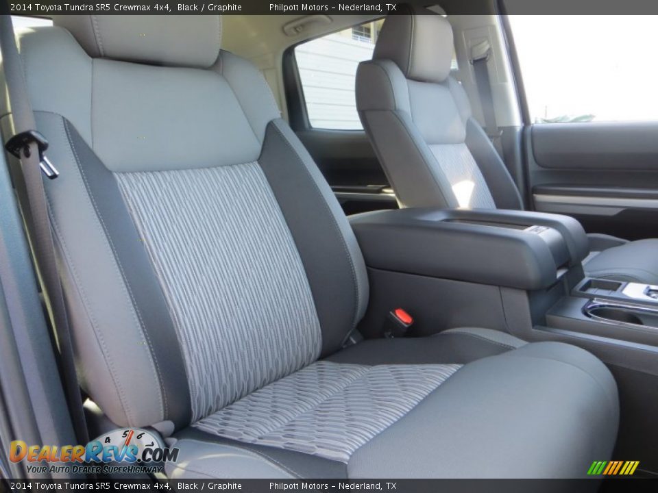 2014 Toyota Tundra SR5 Crewmax 4x4 Black / Graphite Photo #21