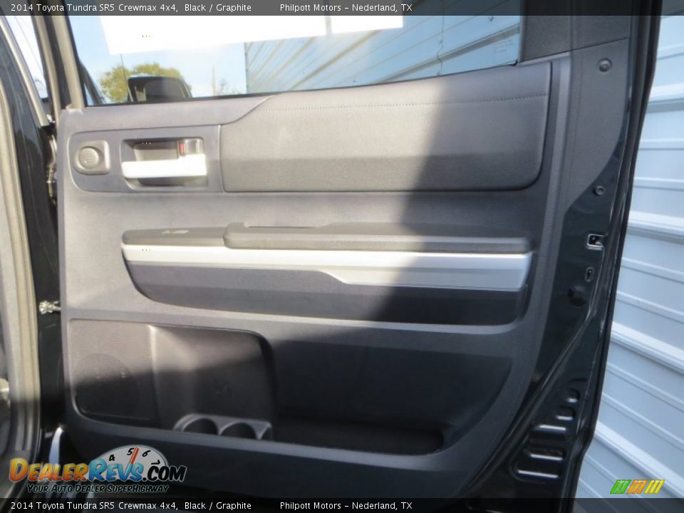 2014 Toyota Tundra SR5 Crewmax 4x4 Black / Graphite Photo #22