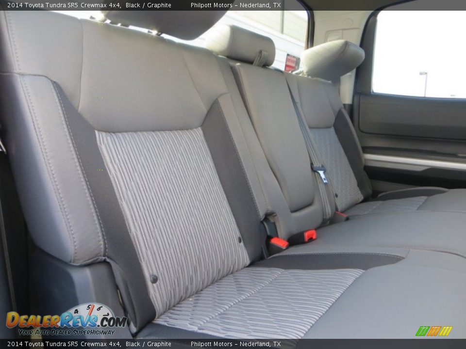 2014 Toyota Tundra SR5 Crewmax 4x4 Black / Graphite Photo #23
