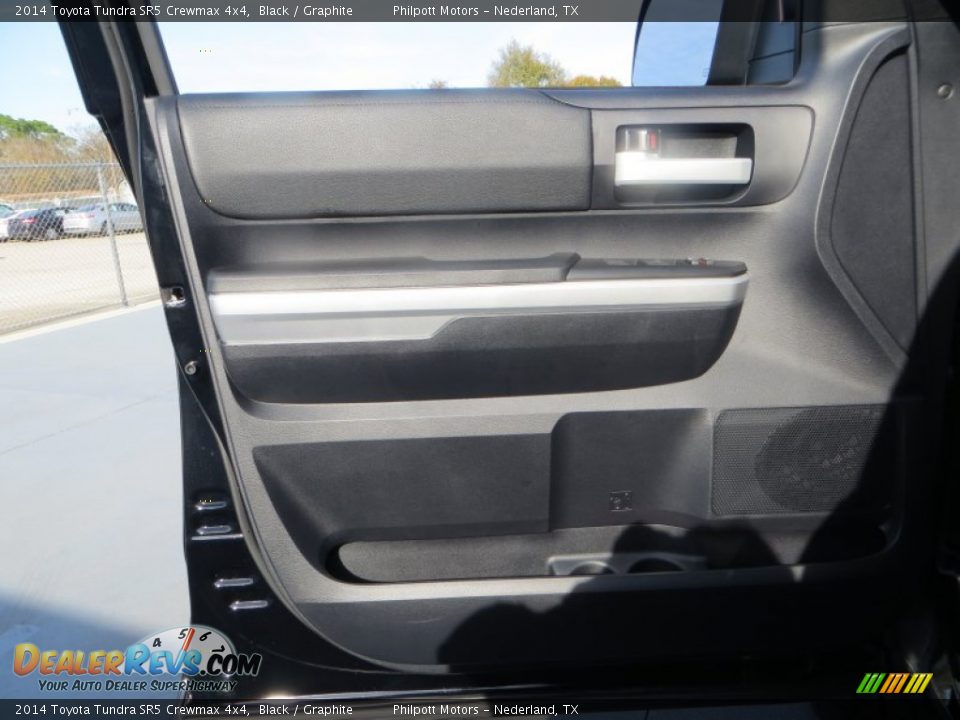 2014 Toyota Tundra SR5 Crewmax 4x4 Black / Graphite Photo #24