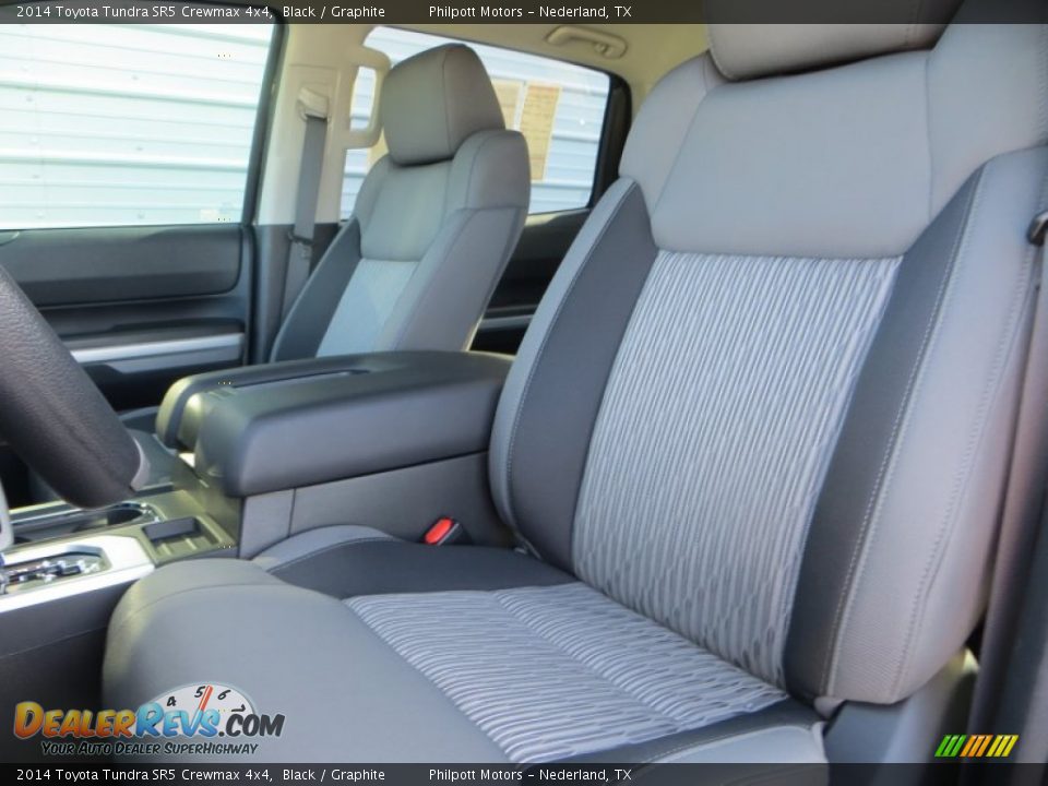 2014 Toyota Tundra SR5 Crewmax 4x4 Black / Graphite Photo #26