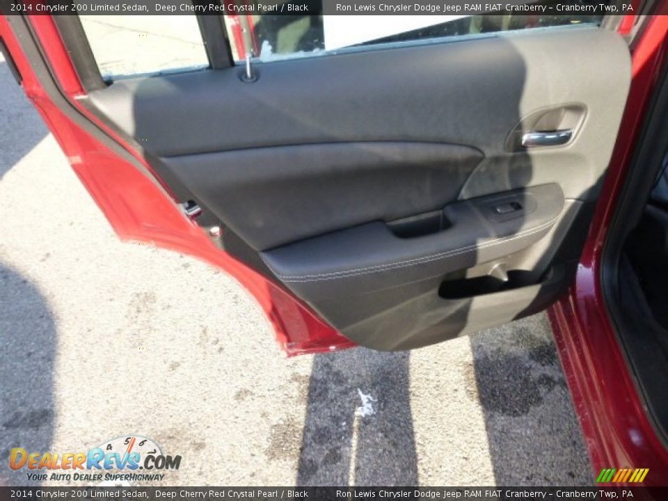 2014 Chrysler 200 Limited Sedan Deep Cherry Red Crystal Pearl / Black Photo #13