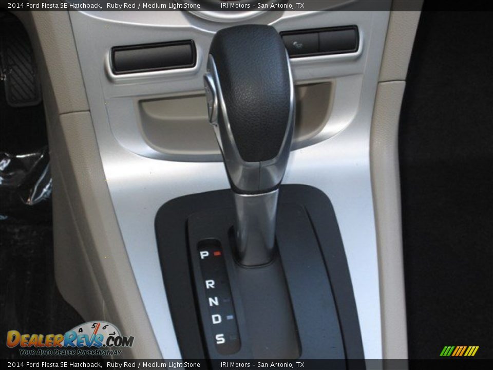 2014 Ford Fiesta SE Hatchback Ruby Red / Medium Light Stone Photo #18