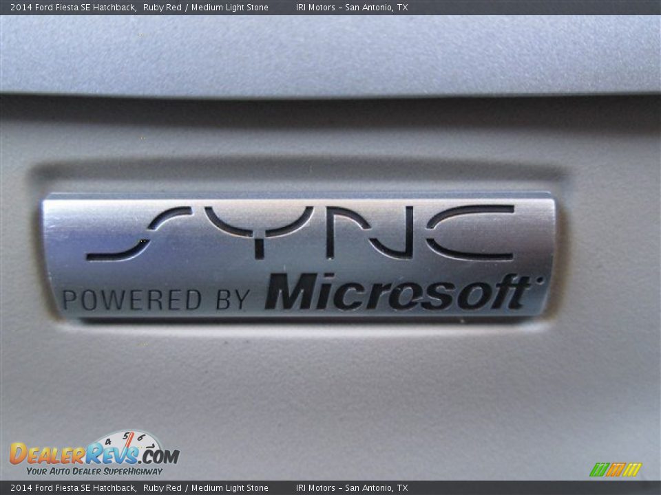 2014 Ford Fiesta SE Hatchback Ruby Red / Medium Light Stone Photo #23
