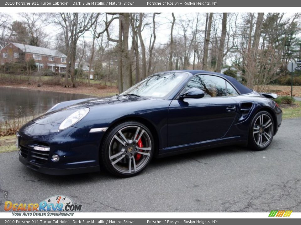 Front 3/4 View of 2010 Porsche 911 Turbo Cabriolet Photo #1