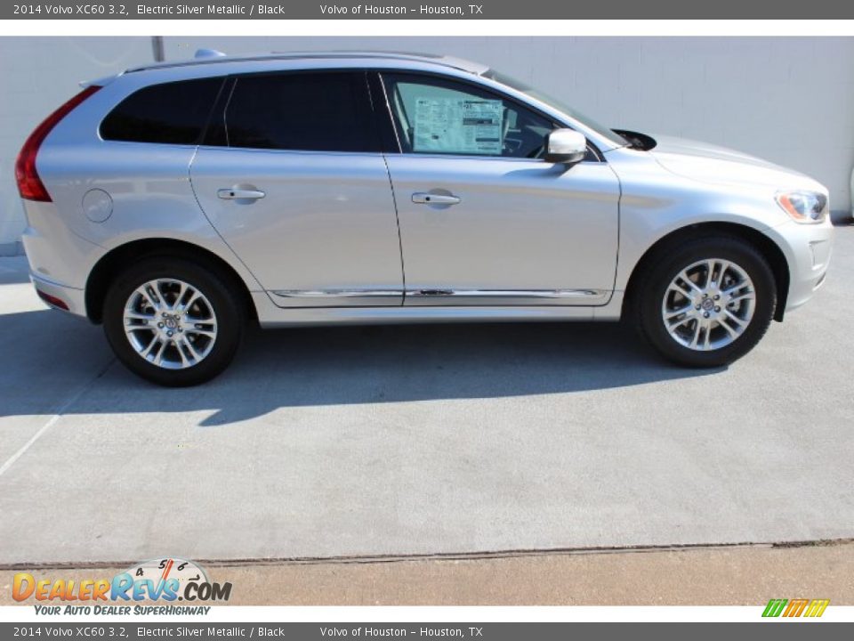 2014 Volvo XC60 3.2 Electric Silver Metallic / Black Photo #6