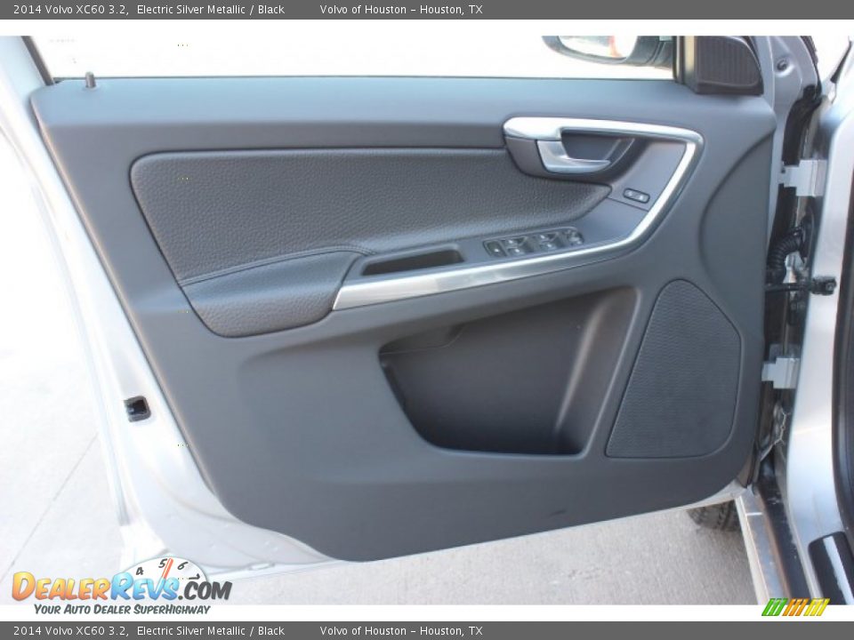 2014 Volvo XC60 3.2 Electric Silver Metallic / Black Photo #8