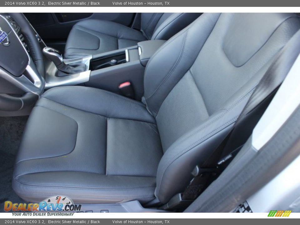 2014 Volvo XC60 3.2 Electric Silver Metallic / Black Photo #10