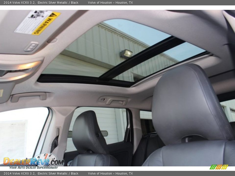 2014 Volvo XC60 3.2 Electric Silver Metallic / Black Photo #12