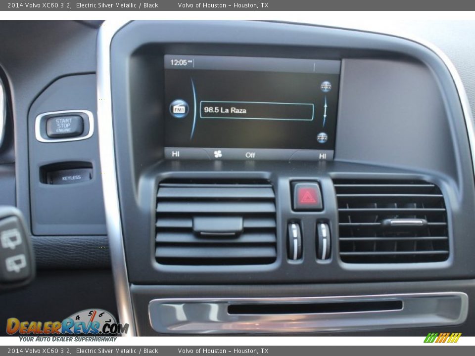 2014 Volvo XC60 3.2 Electric Silver Metallic / Black Photo #16