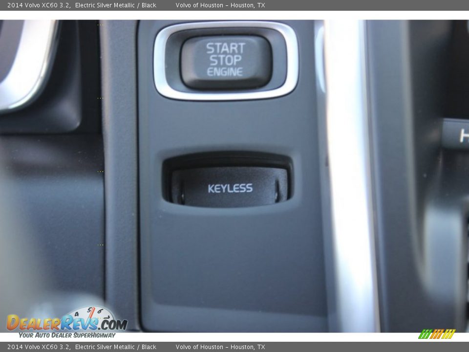 2014 Volvo XC60 3.2 Electric Silver Metallic / Black Photo #17